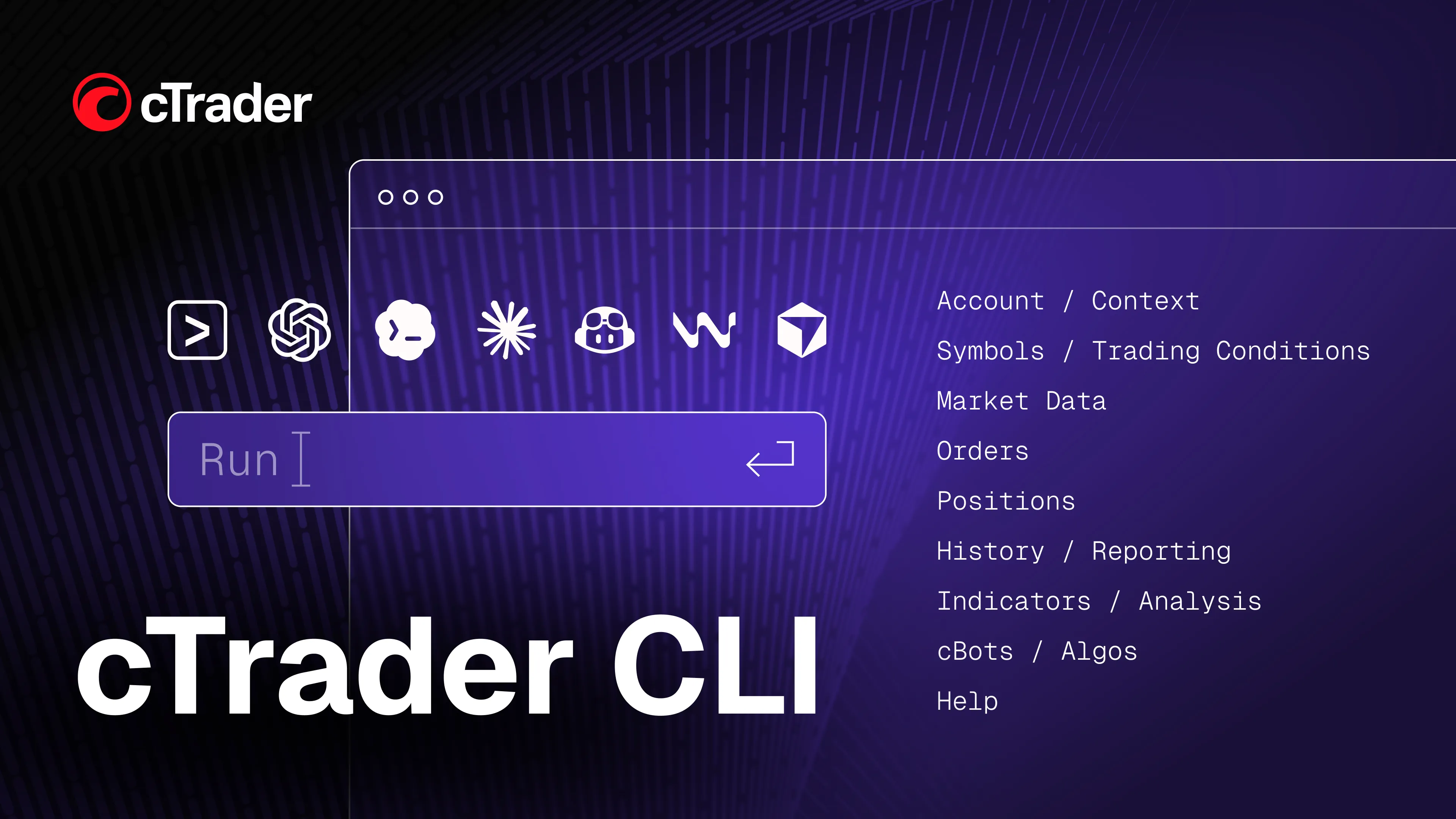 cTrader CLI puts AI-powered and algo trading on the command line