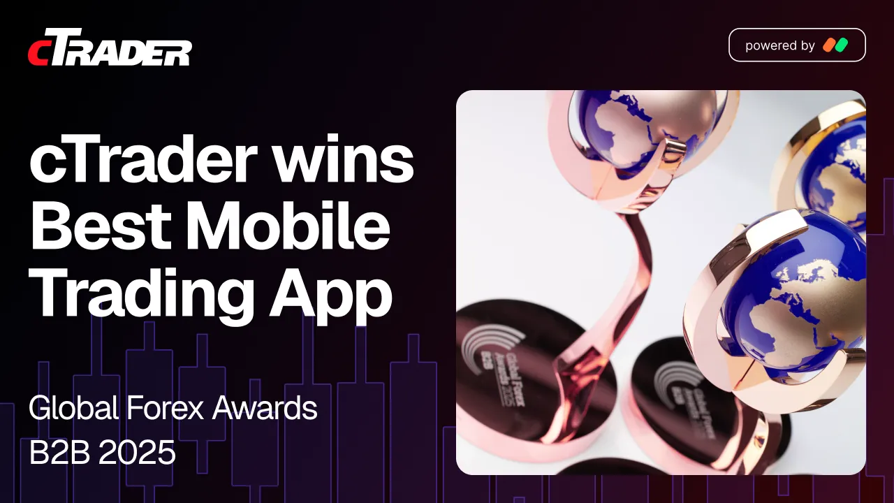 cTrader wins best mobile trading app at Global Forex Awards B2B 2025