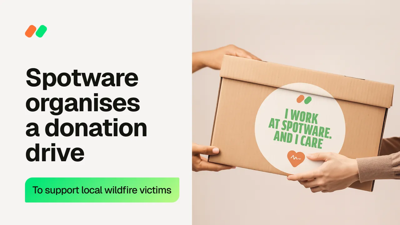 Spotware organises a donation drive to support local wildfire victims